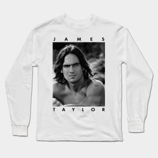 James Taylor - Portrait Long Sleeve T-Shirt